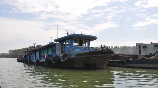 萬噸拖船浩蕩而來，商水港時隔半個世紀又通航